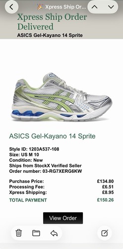 Asics gel kayano - kayano, sprite
